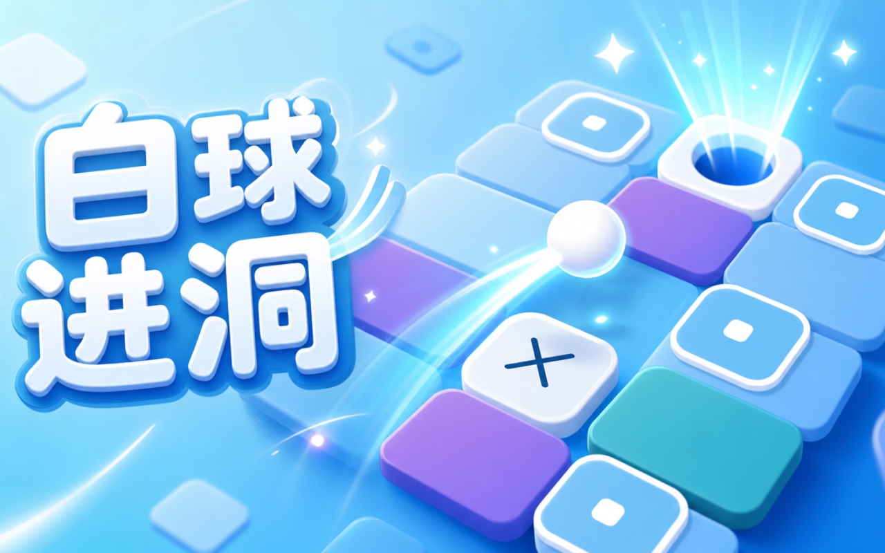 白球进洞
