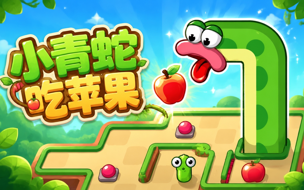 小青蛇吃苹果