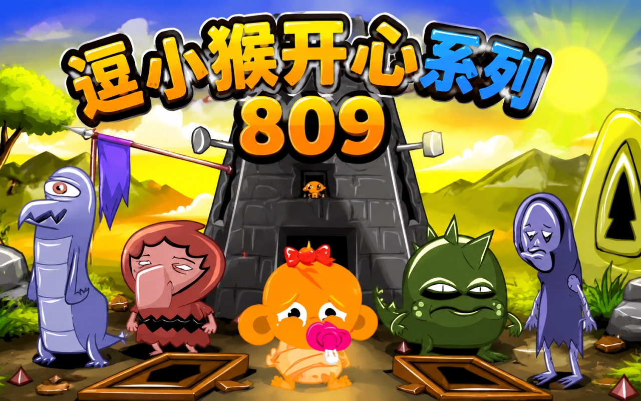 逗小猴开心系列809