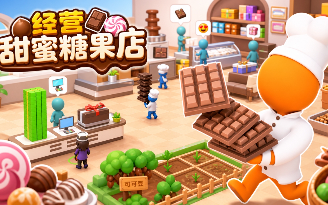 经营甜蜜糖果店