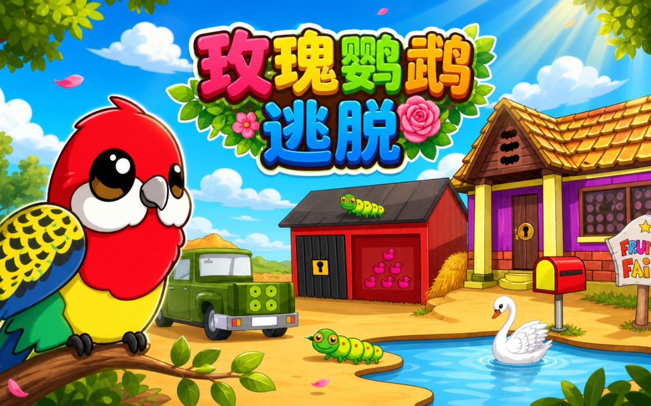 玫瑰鹦鹉逃脱