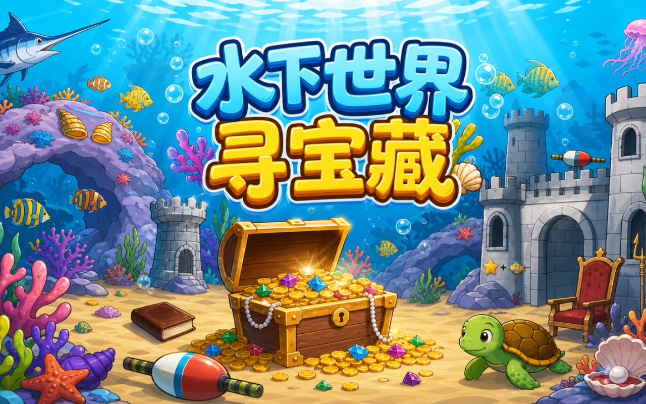 水下世界寻宝藏