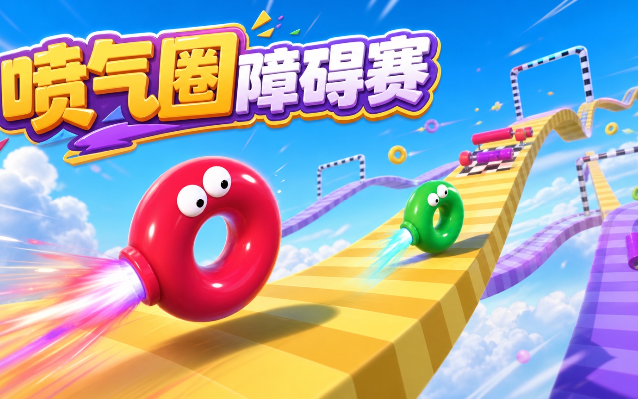 喷气圈障碍赛