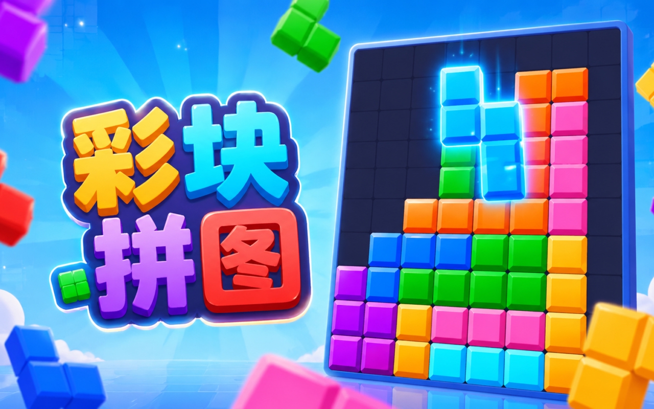 彩块拼图