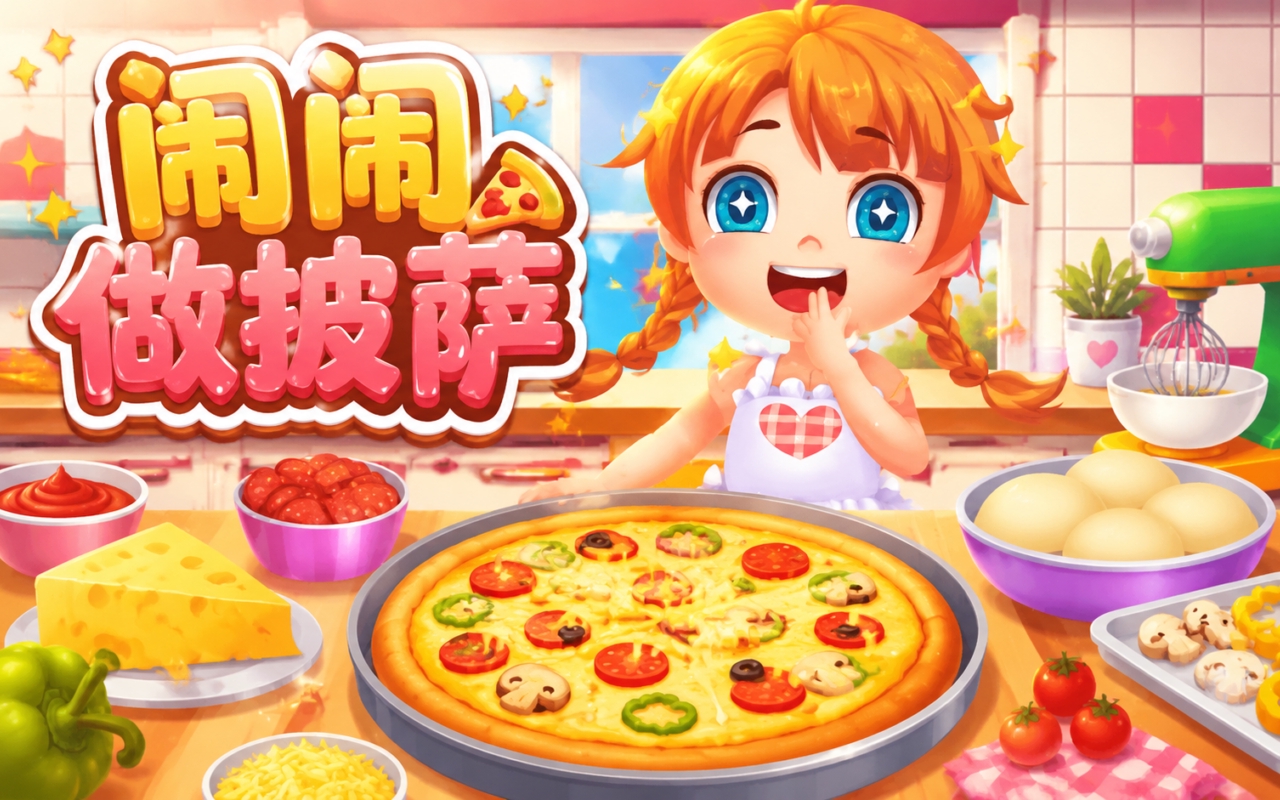 闹闹做披萨