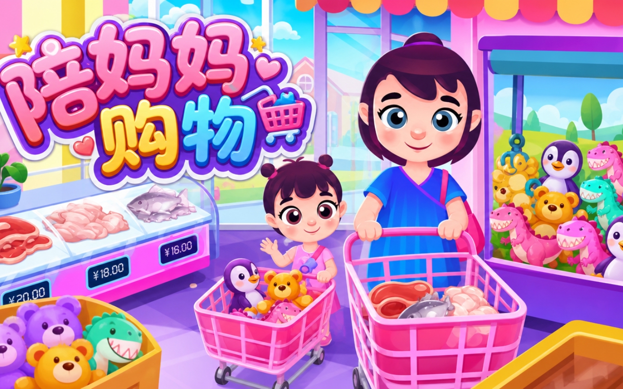 陪妈妈购物