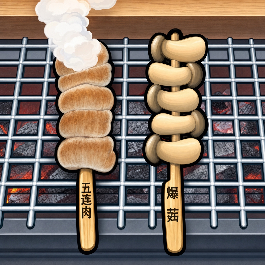摆个烧烤摊H5
