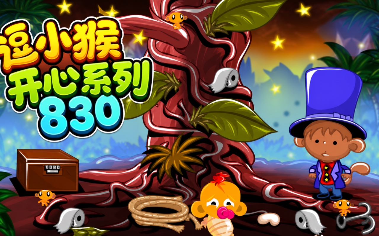 逗小猴开心系列830