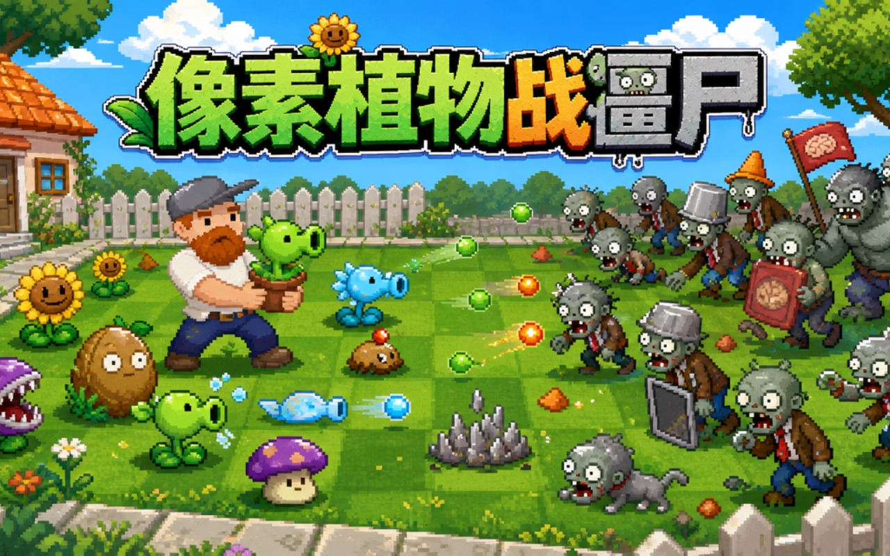 像素植物战僵尸
