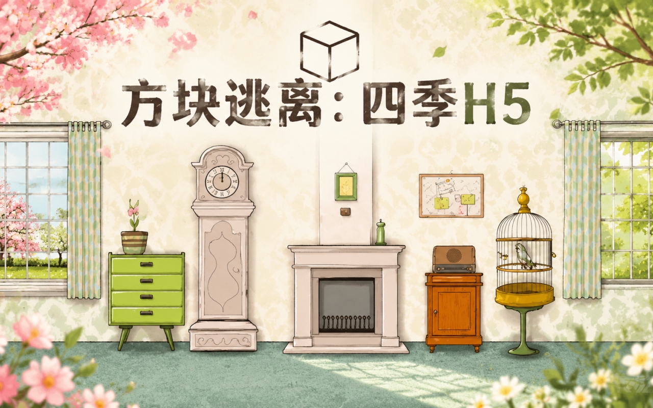 方块逃离：四季H5