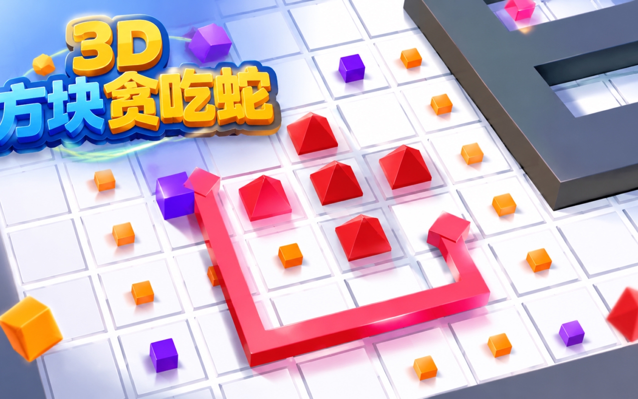 3D方块贪吃蛇