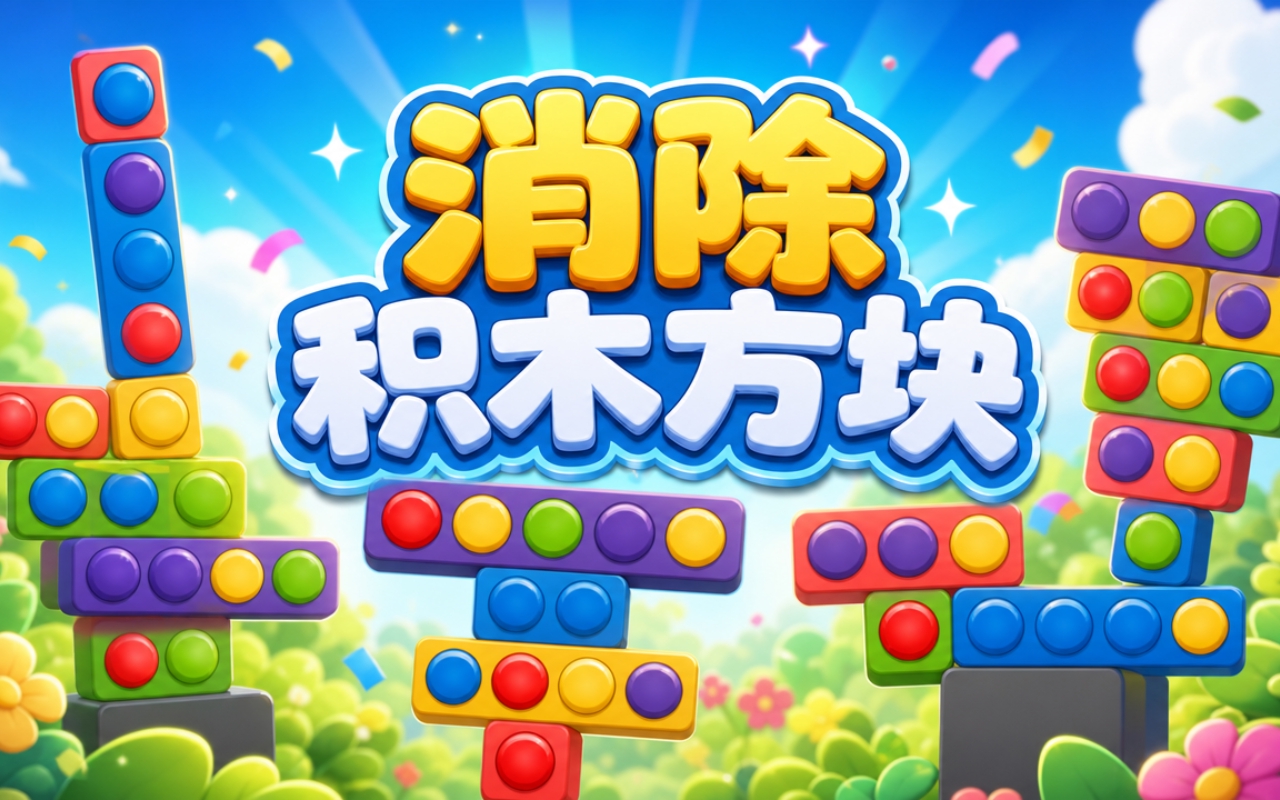 消除积木方块