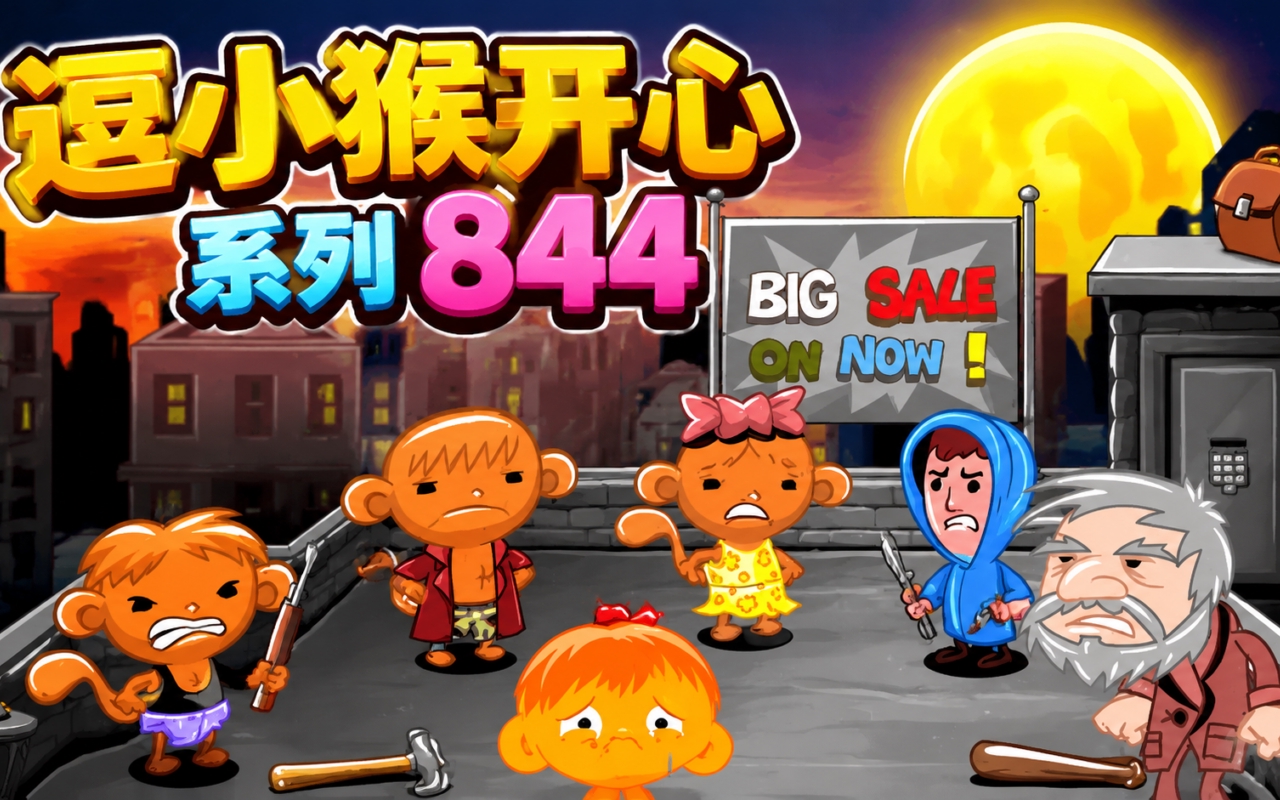 逗小猴开心系列844