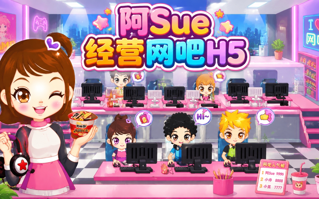阿Sue经营网吧H5
