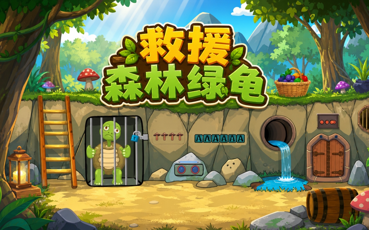 救援森林绿龟