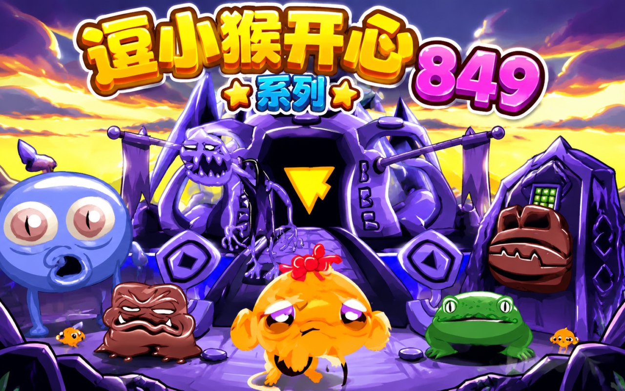 逗小猴开心系列849
