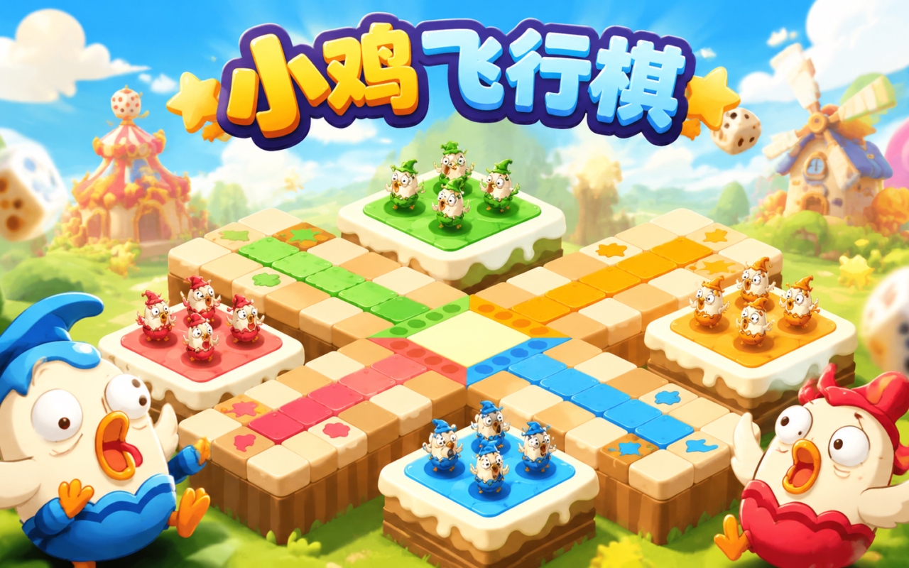 小鸡飞行棋