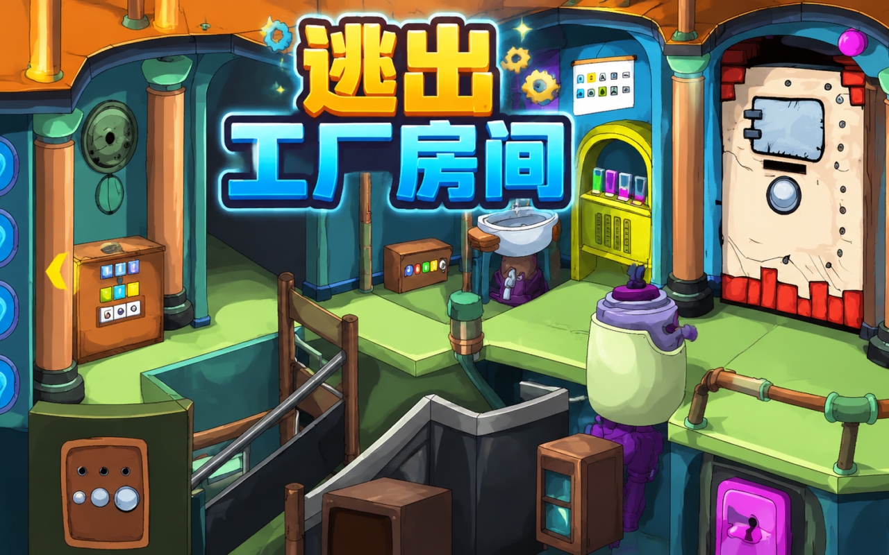 逃出工厂房间