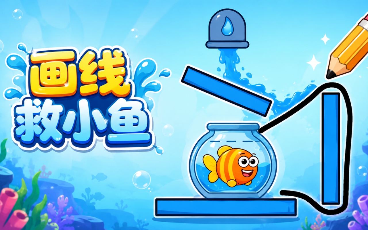 画线救小鱼