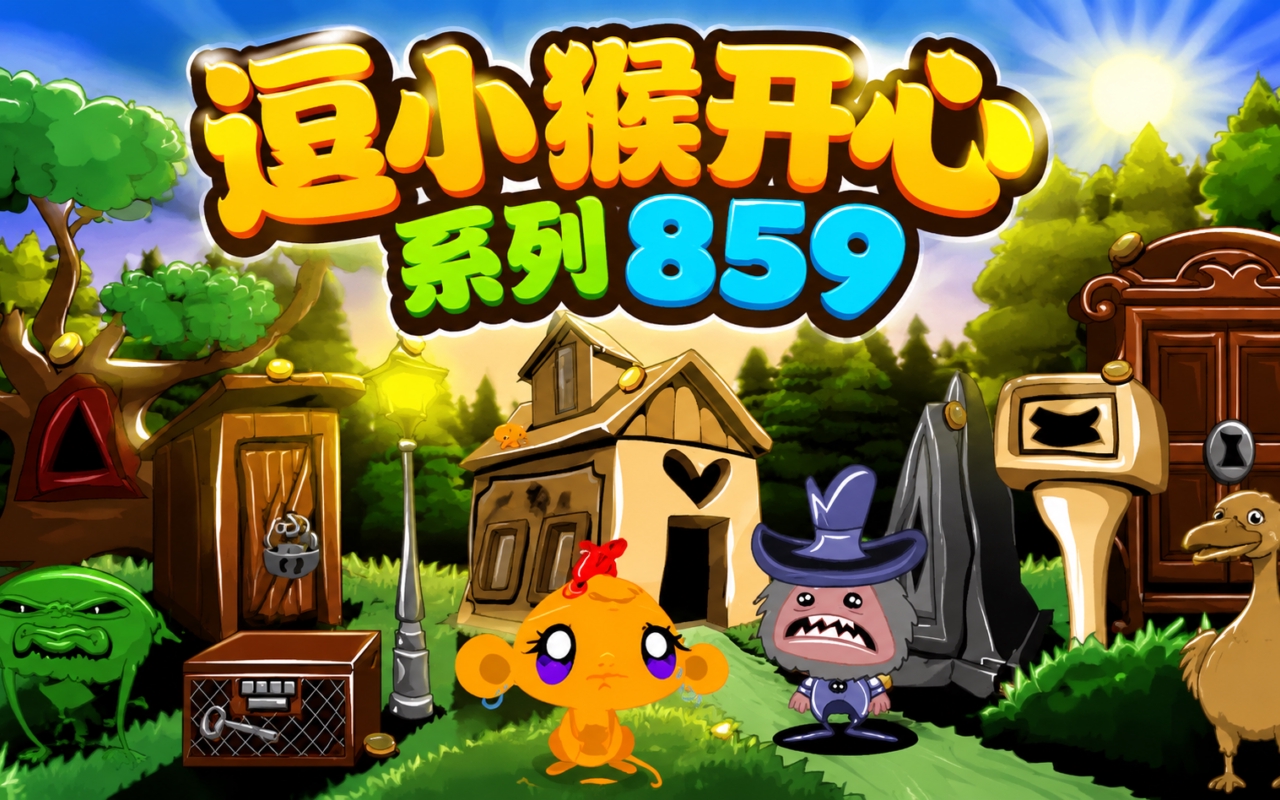 逗小猴开心系列859