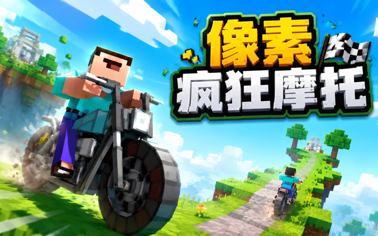 像素疯狂摩托