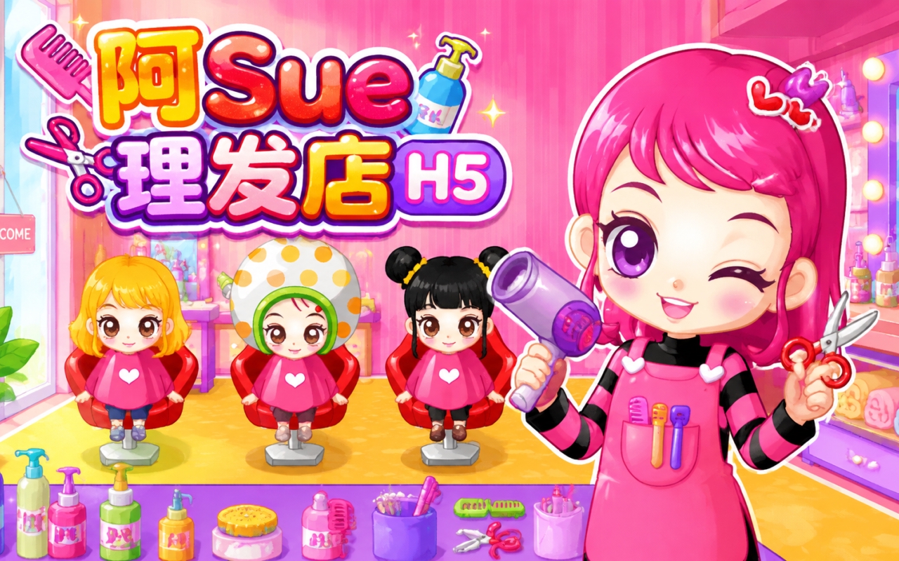 阿sue理发店H5