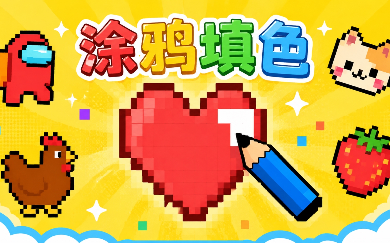 涂鸦填色