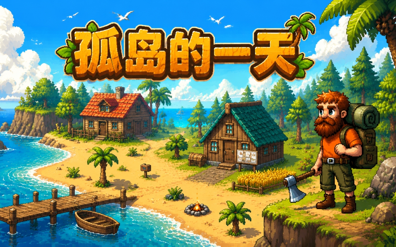 孤岛的一天