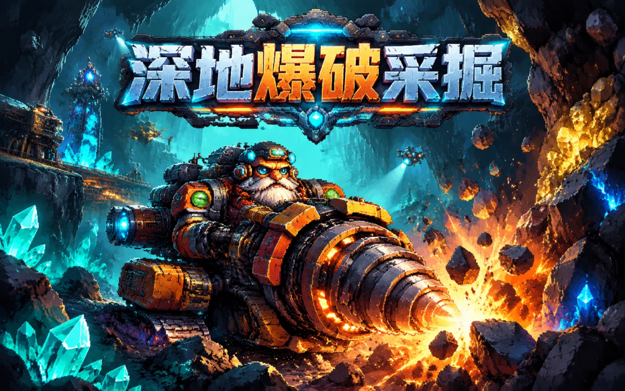 深地爆破采掘