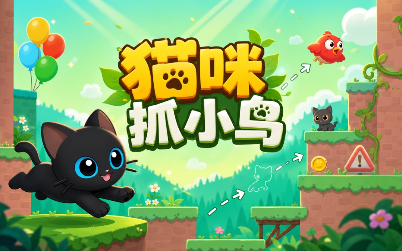 猫咪抓小鸟