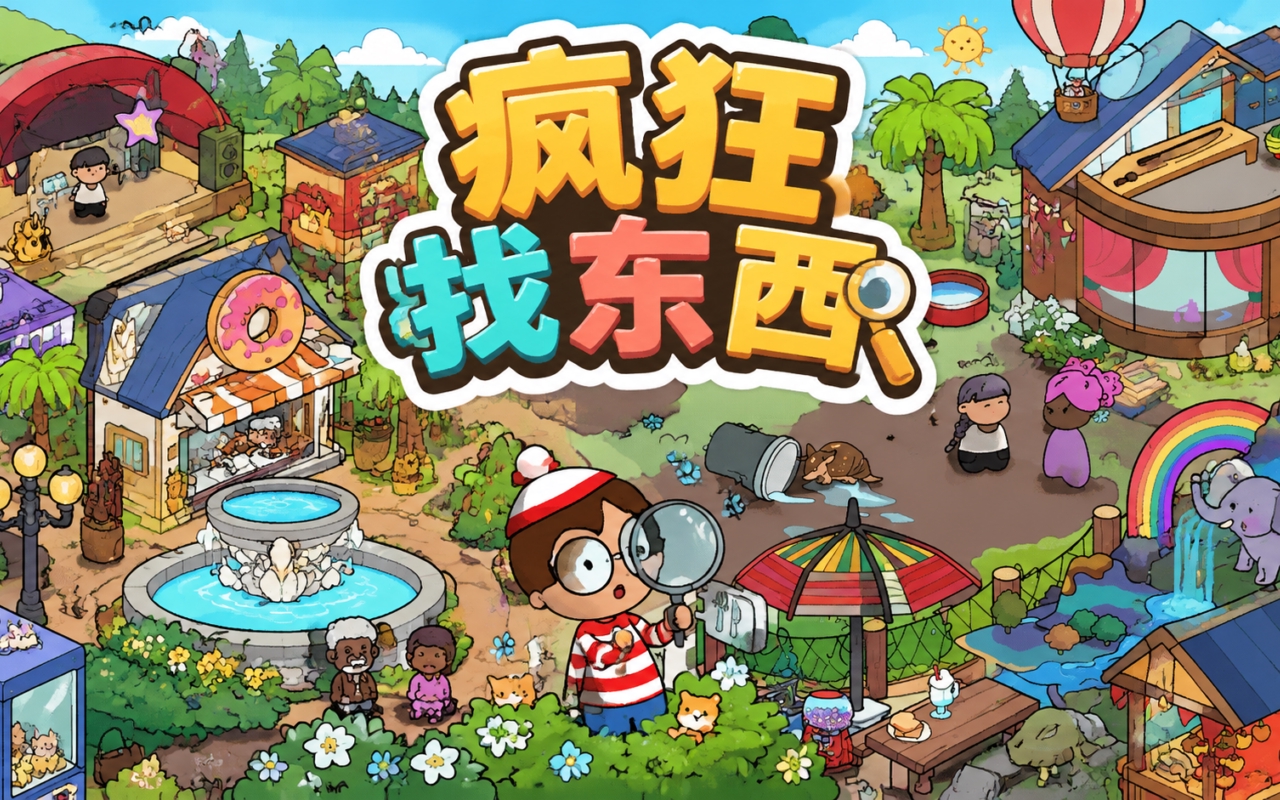 疯狂找东西