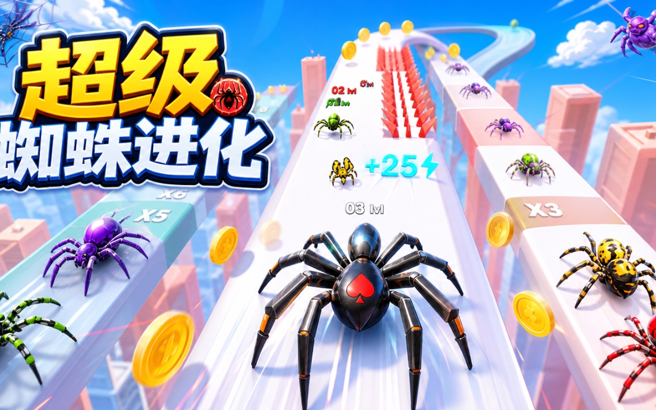 超级蜘蛛进化