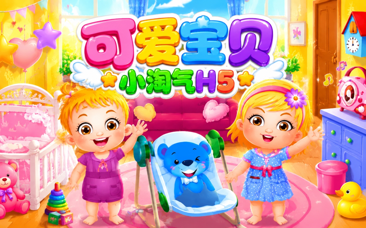 可爱宝贝小淘气H5
