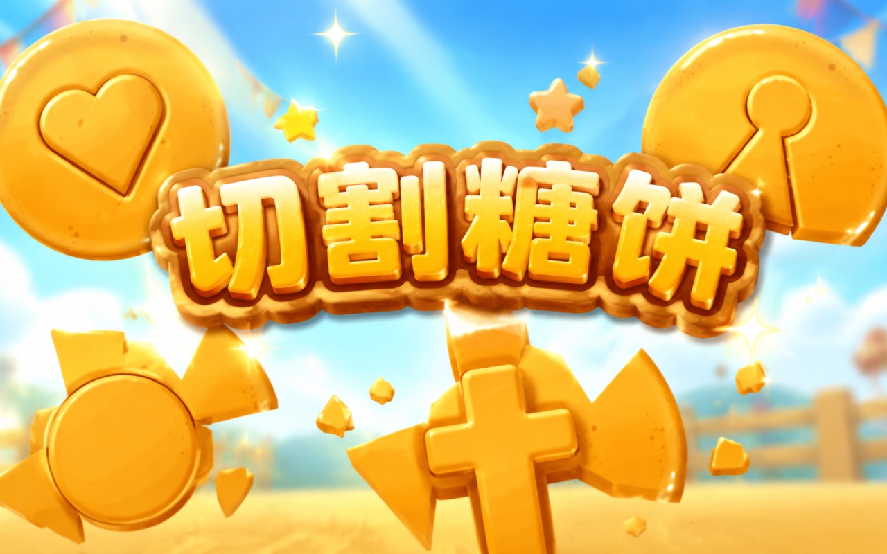 切割糖饼