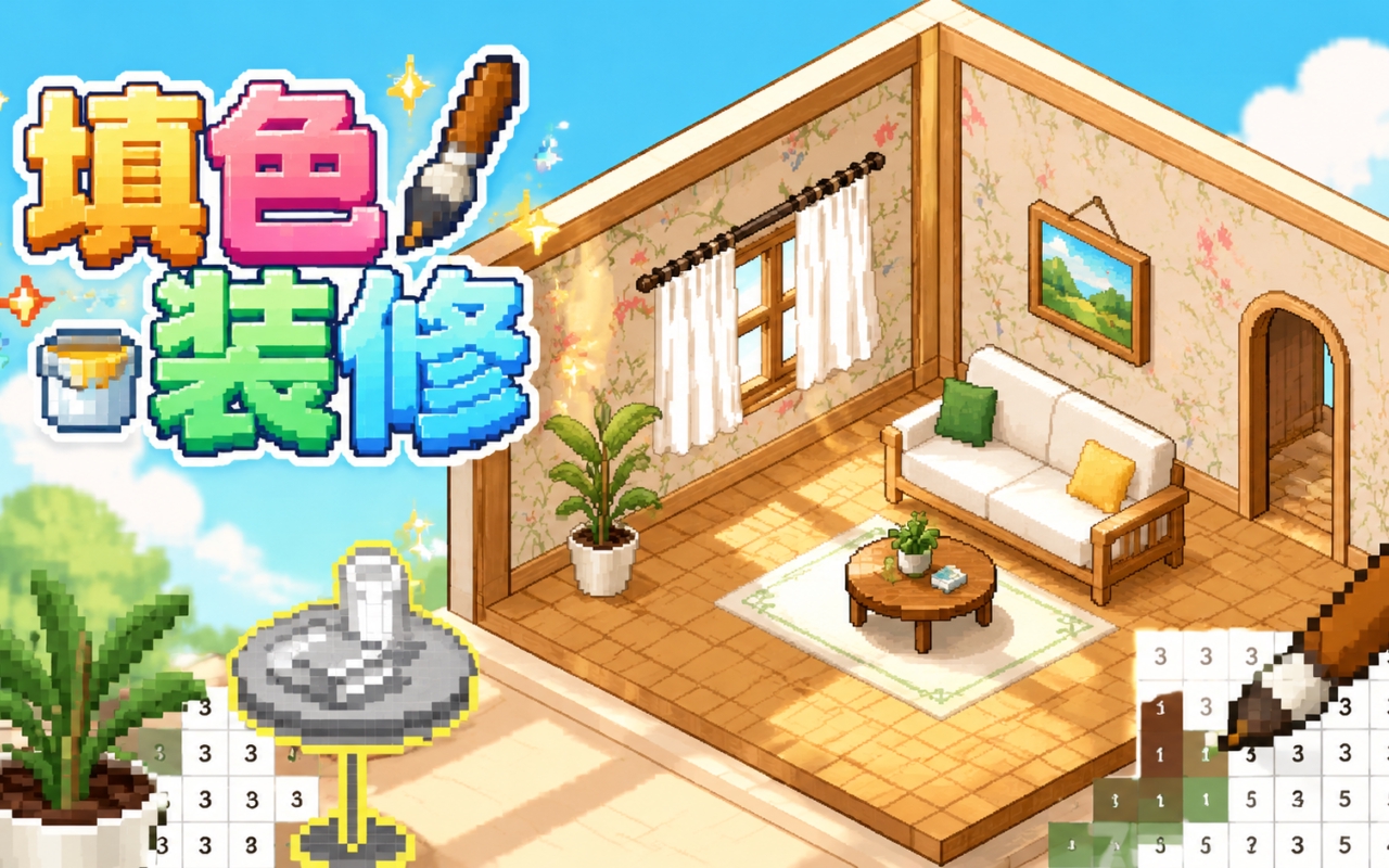 填色装修