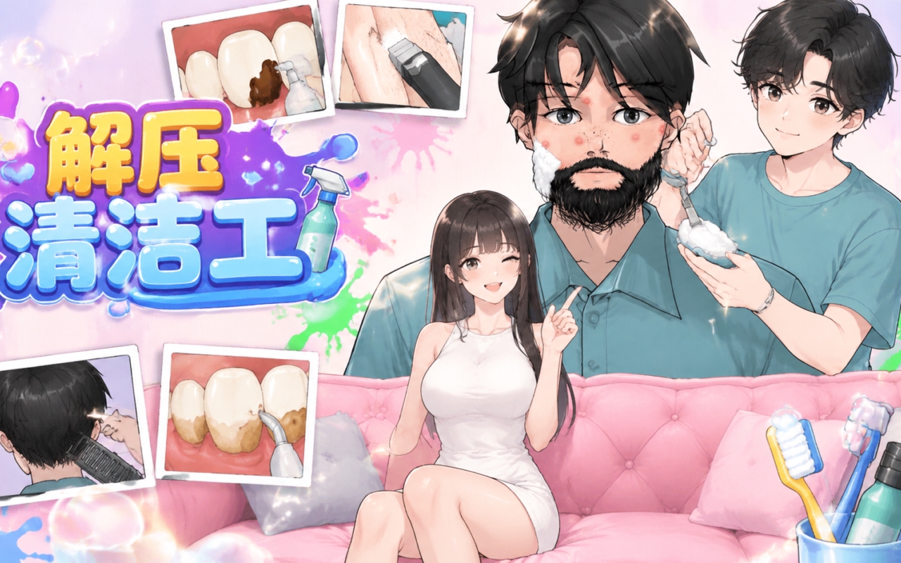 解压清洁工