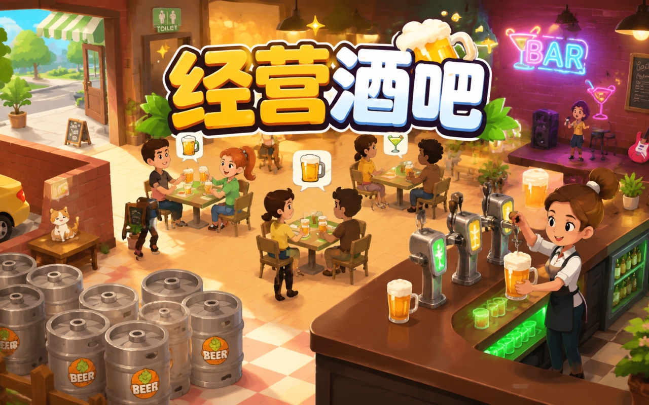 经营酒吧