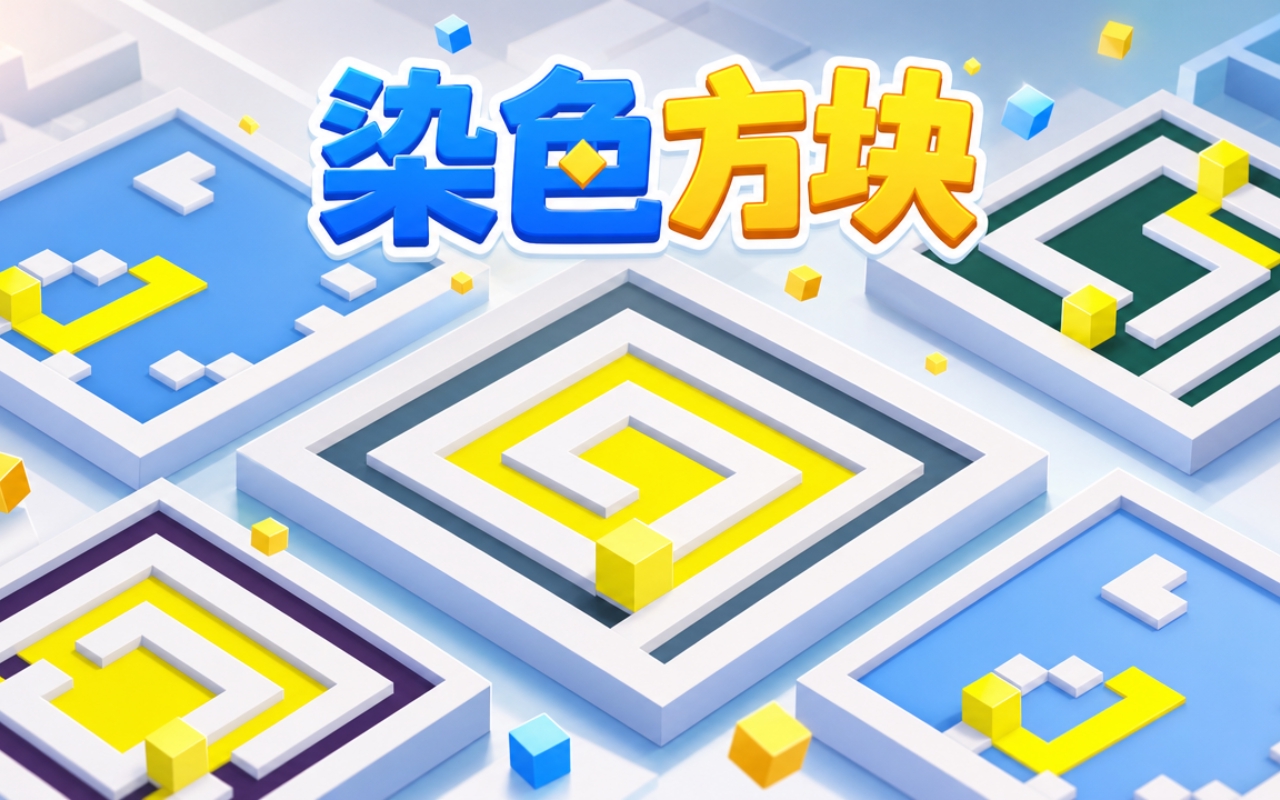 染色方块