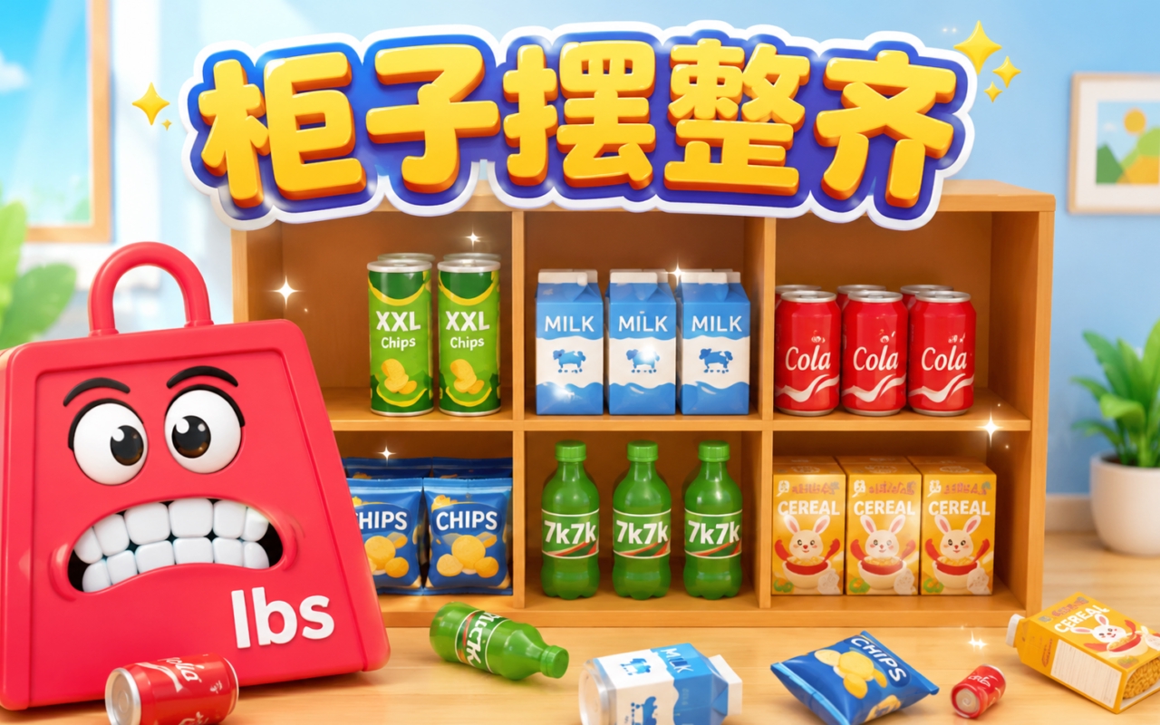 柜子摆整齐