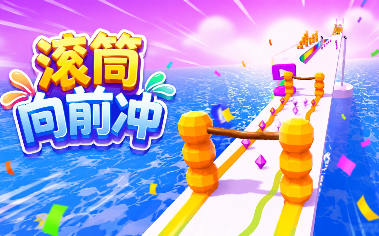 滚筒向前冲