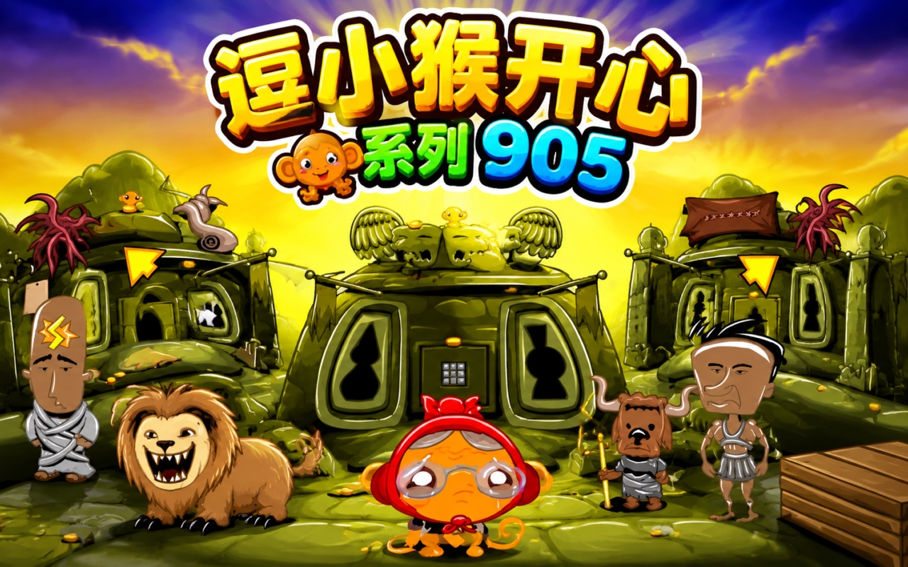 逗小猴开心系列905