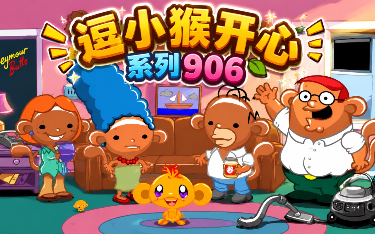 逗小猴开心系列906