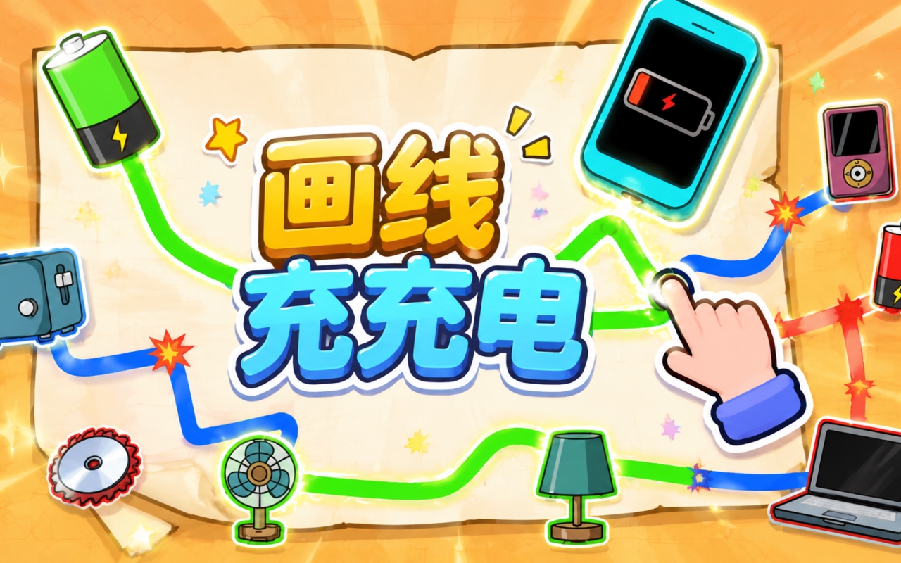 画线充充电