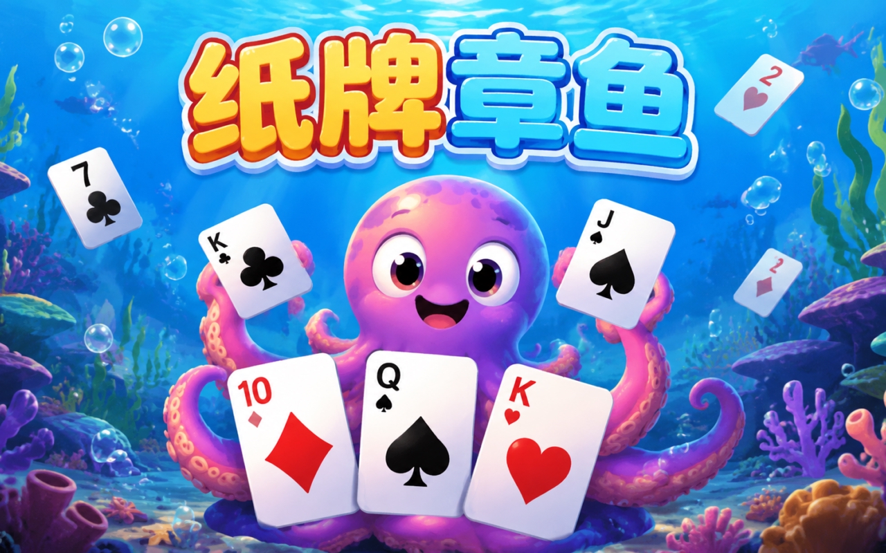 纸牌章鱼