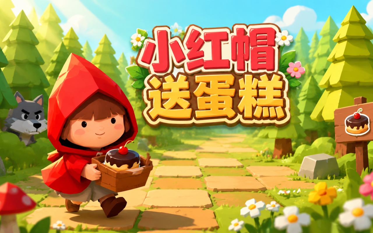 小红帽送蛋糕