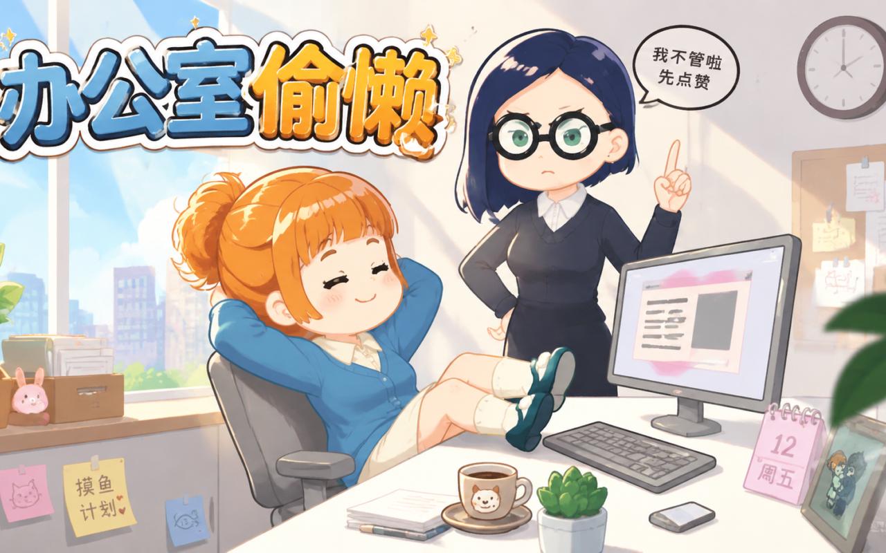 办公室偷懒