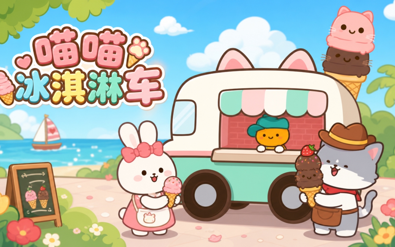 喵喵冰淇淋车