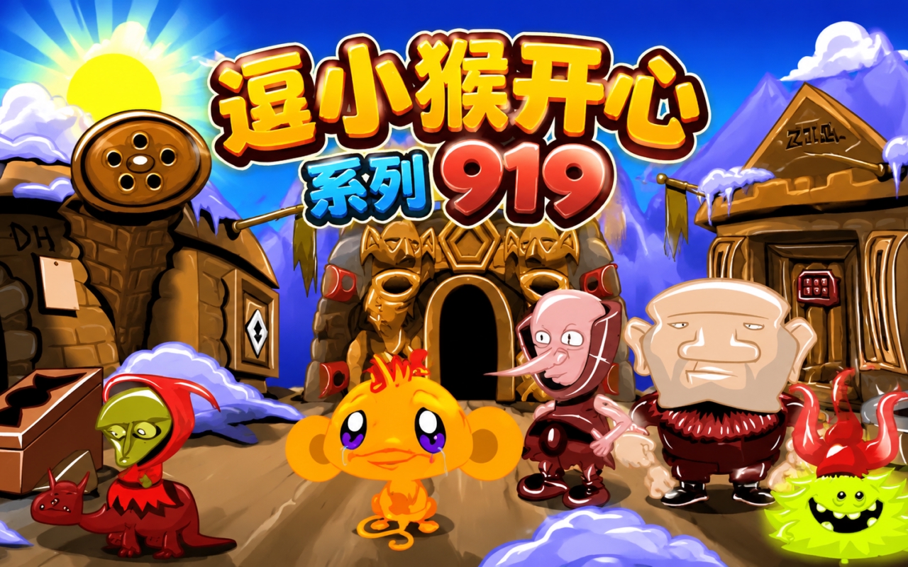 逗小猴开心系列919