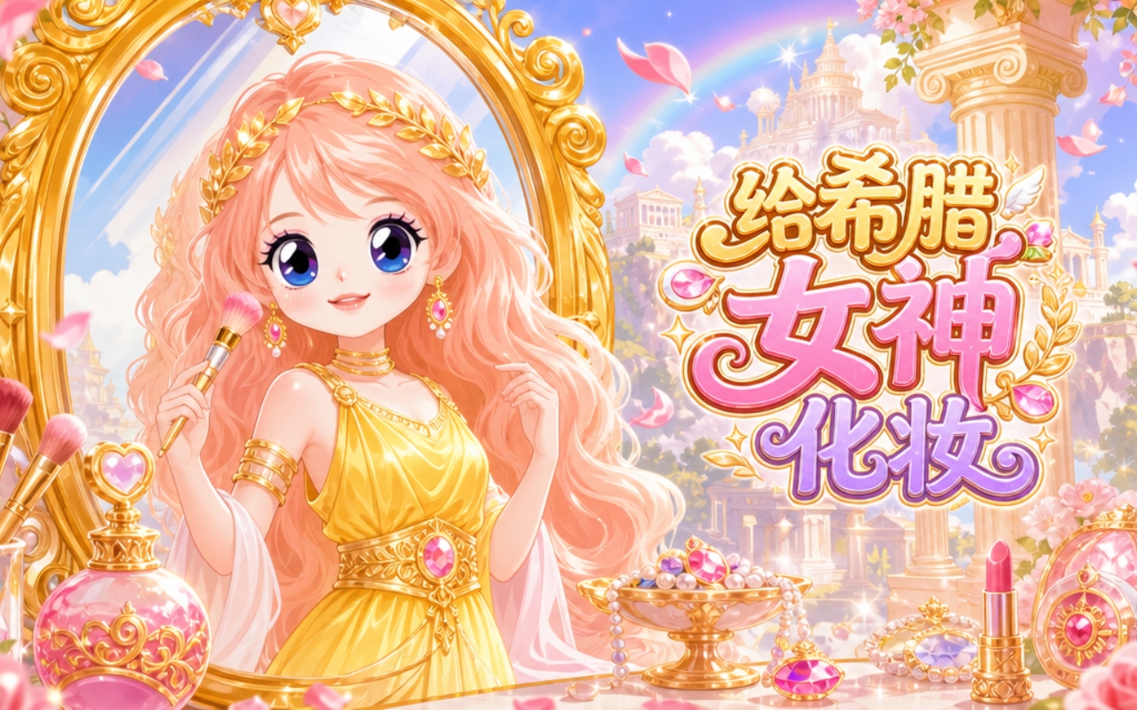 给希腊女神化妆