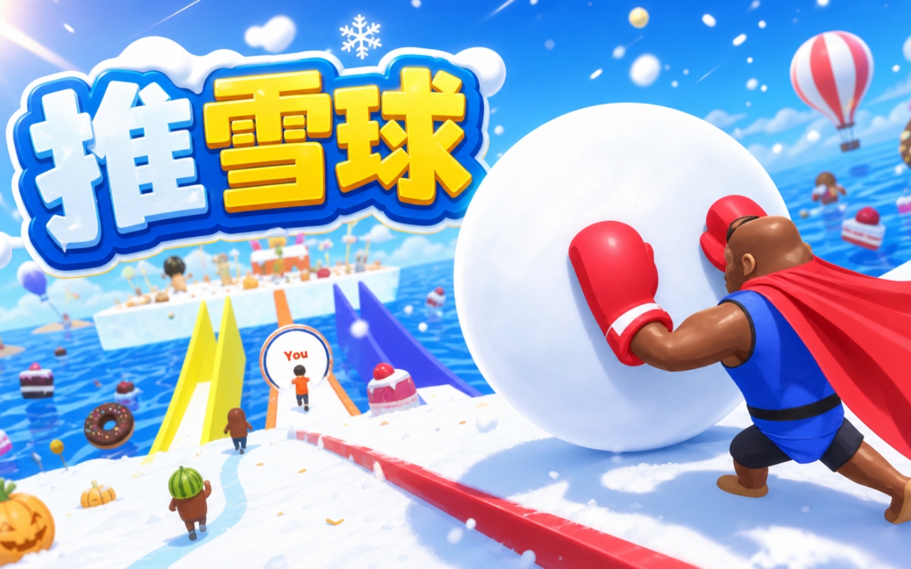 推雪球